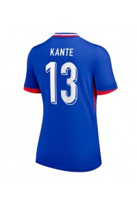 Frankrijk Kante #13 Voetbaltruitje Thuis tenue Dames EK 2024 Korte Mouw